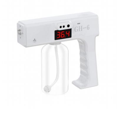 China Hot Selling Multifunctional Wireless Moisturizer Nano Spray Germicidal Gun Disinfecting Sprayer With Temperature Measurement for sale