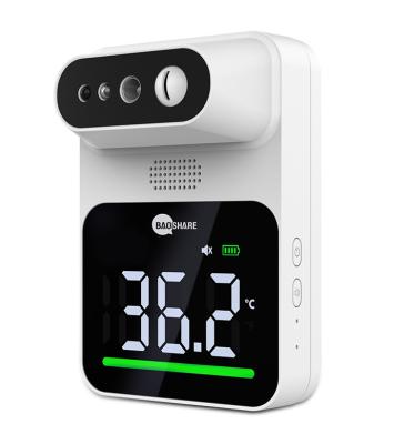 China 24 Hours Temperature Measurement Q3 M-P Double Screen Thermometer 15 Languages 2200mAh Rechargeable Automatic Temperature Measurement Thermodetector for sale
