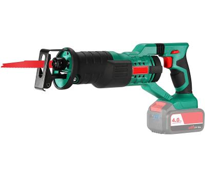 China Portable Cordless Lightweight Small Sawzall 20V Battery Powered Variable Speed Compact Switch Saw for sale