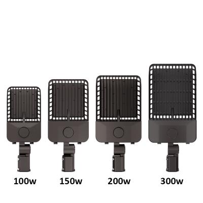 China IP66 150w LED straatverlichting 519*210*81MM voor stadsverfraaiingsprojecten Te koop