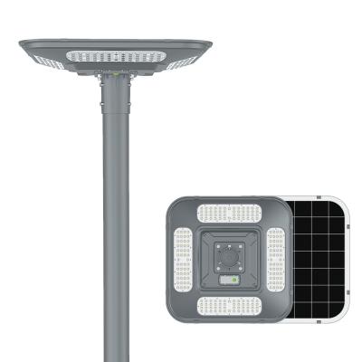 China Energiebesparende zonne-LED gazon bollard lampen Lamp Grootte 578*578*156MM Lumen 3200LM Te koop
