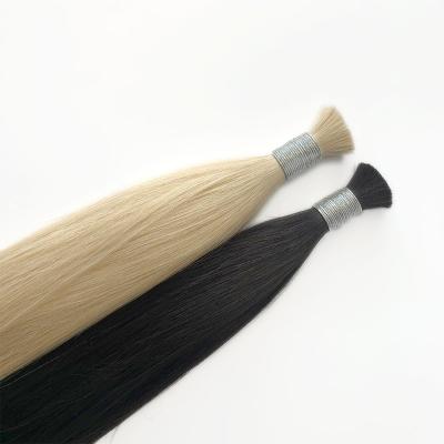 China Vietnamita Rusia Vírgenes Cabello humano a granel para trenza No hay cabello a granel-231016 en venta