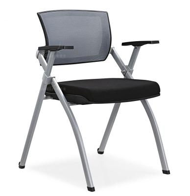 China (Size) Foshan Ahsipa Adjustable Furniture Stacking Church Student Office Chair Mesh Fabric Conference Training Meeting Chair with Notepad for sale