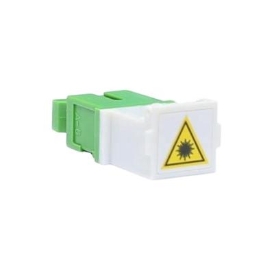China FTTH/FTTx Patent Product Plastic Auto Metal Sx Dx Adapter Fiber Optic Sc Shutter Adapter for sale
