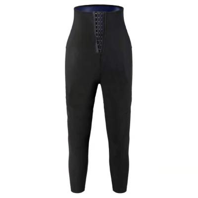 China Factory Direct Unique Design Viable In Running Black Slimming Body Shaper Compression Pants Waist Trainer Corset Custom Leggings for sale