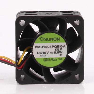 China Hotels Pmd1204pqbx-a 4CM 4028 DC12V 6.8W 40x40x28mm 4CM 13000 RPM 18.5 CFM Heat Dissipation High Speed Centrifugal Server Fan for sale