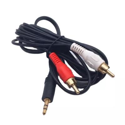 Chine Câbles audio-vidéo en cuivre RCA vers prise 3,5 mm pour TV DVD RCA à vendre