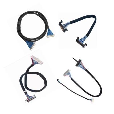中国 AWG26-28 低電圧ディスプレイ互換性のある線計 105C 定温LVDSシリアルケーブル 販売のため