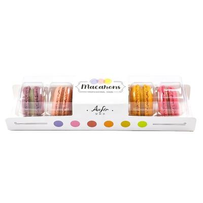 China high end customized clear food grade blister insert the paper box for macaron packaging for sale