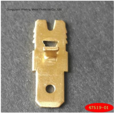 Chine Largeur en laiton Ring And Spade Terminals de Ring Terminals 0.8mm de câble de batterie à vendre