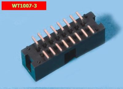 China Custom Pin Header Connector 2.54 Mm / 16 Pin Idc Connector 2AMP Rated Current for sale