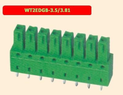 China Tipo de resorte Conector de conexión de terminal enchufable 3.5 / 3.81 mm en venta