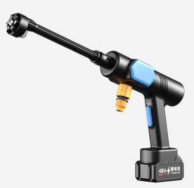 China New China-Chic 500W Cordless Pressure Washer 21V Electric Car Washer Gun With Battery Power High Pressure Cleaners Pressure Washing Gun for sale