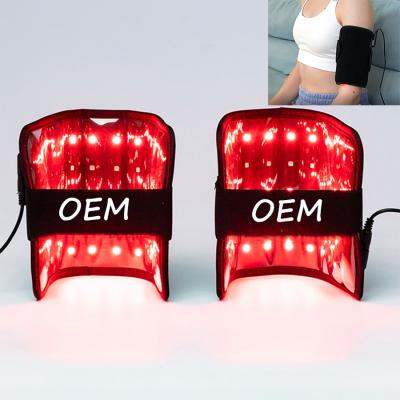 China Weight Loss OEM Lipo Laser Arm Pads / Led Arm Belt Tarmmer Weight Loss Slimming Shaper Far Infrared Light Straps Red Light Therapy Belt forArm for sale