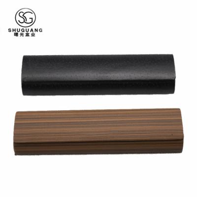 China Luxury Glasses Case Luxury Custom Logo Glass Boxes Wooden Glasses Case for sale