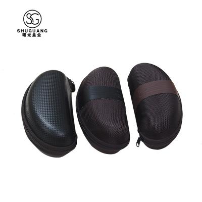 China 2019 fashionable china supplier custom .eco-friendly zipper eva sunglasses wearable soft hard packaging for sale