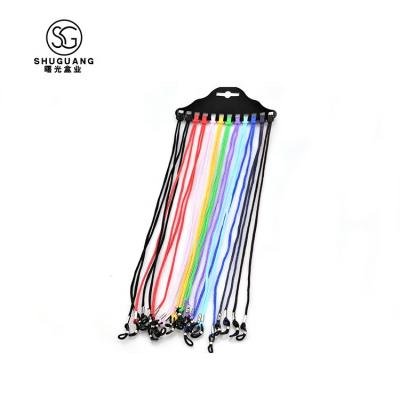 China Skid Resistance Leading 2021 Fashion Sports Glasses Accessories Thin Elastic Nylon Custom Cords for sale