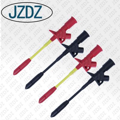 China Brass JZDZ J.30019 safety insulation non-breakage test clip automobile puncture wire harness test probe clip for sale