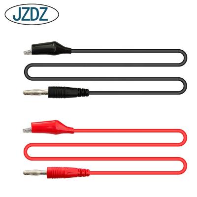 China JZDZ J.70056B Double Point Alligator Test Lead Copper Clip Clip for Probing Cable for Multimeters for sale