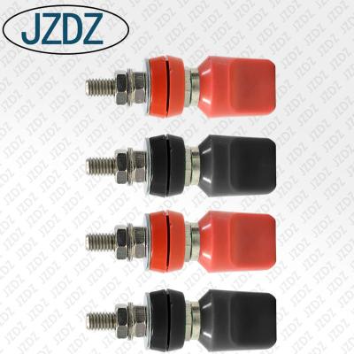 China Power JZDZ M6*60 column socket / 40A h-4013 terminal 6mm flat pure copper flat high current melting terminal 4mm banana for sale