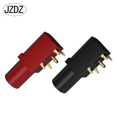 China audio & JZDZ J.40016 Security PCB Board Panel Socket 4mm Banana Video High Quality Socket for sale