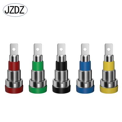 China audio & JZDZ Video High Quality Plug-in Soldered Copper 4mm Banana Plug, 4mm Banana Plug, J40012 for sale