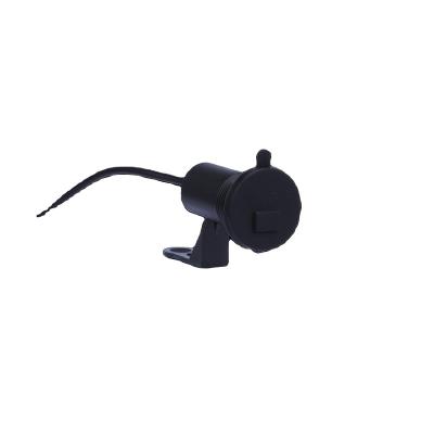 China New Design Car Marine Motorcycle Usb Charger 12V 24V Palladium Plug Auto Dual Port Type C And QC 3.0 Usb Chargre for sale