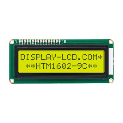 China 16x2 karakterlcd Vertoningsmodule STN+ Gray Serial With Yellow Green Backlight Te koop