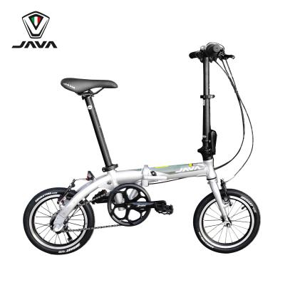 China Aluminum Alloy JAVA X3 Best Selling 14Inch 16In Aluminum Alloy Folding Road Bicycle14In 3 Speed 16 Inch Folding Bike for sale