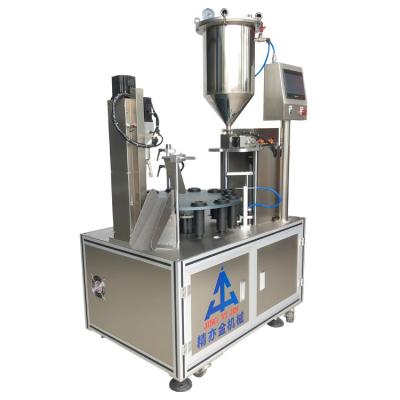 Китай 0.1kw Автоматическая машина для наполнения блеском для губ Ротационный диск Маскара для наполнения продается