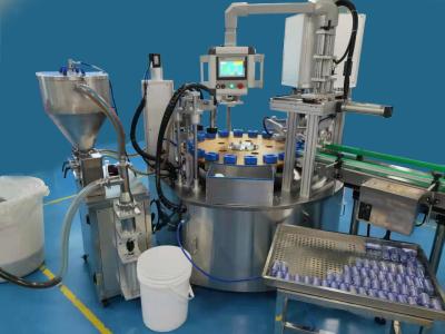 Cina Macchina di riempimento di creme cosmetiche a doppia testa SUS304 in vendita
