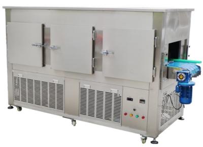 China SUS304 Máquina de túnel de congelamento de circulação de linha de produção automática de cinco faixas personalizada à venda