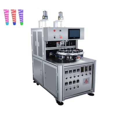 Chine Machine de remplissage de crème cosmétique précise à double couleur machine de remplissage de bocal de crème avec moteur à courant alternatif à vendre