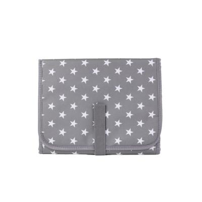 China Mommy's Large Capacity Bag Newborn Baby Waterproof Portable Diaper Changing Pad With Head Pad for sale