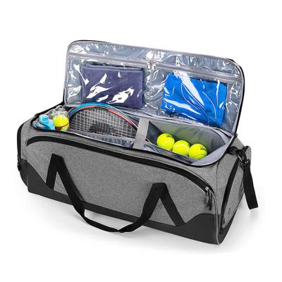 China Custom Large Capacity Waterproof Sports /waterproof/Colored Storage Duff Bag For Pickleball /Tennis With Dry And Wet Separation for sale