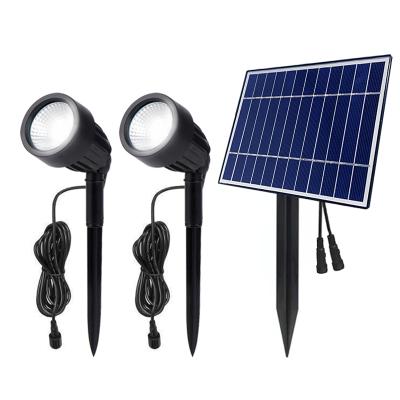 China Waterproof Solar Powered Garden Floodlight LED Foco Solar Wall Lights, Outdoor Solare Floodlight Landscaping Lights for Yard Garden for sale