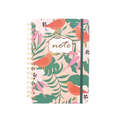 China Eco Friendly Spiral Notebooks Paper Customized Notebook Spiral With Logo for sale
