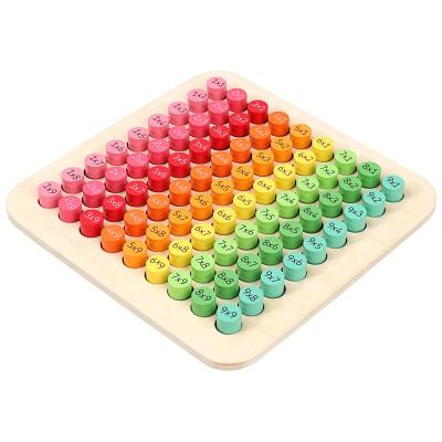 China Study of math teaching multiplication formula table board for kids for sale
