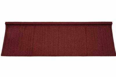 China Africa popular 2017 new design stone coated metal roof tiles Sunstone roof step tiles for sale