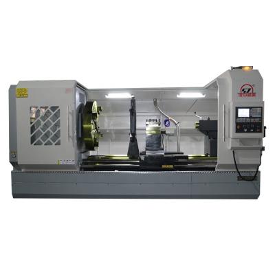 China Cheap Machinery Repair Shops CNC Lathe CK61125 Rail Width 700mm GSK CNC System Flat Lathe Price for sale