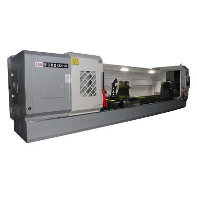 China Heavy Duty Machinery Repair Shops CK61125 CNC Turn 3000mm 5000mm 6000mm Large Flat Lathe for sale