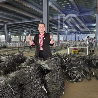 China Inconspicuous Obstacle Fence Security Barrier MZP Tangle 10x5x1.4 Wire Mesh Barrier Anti Tank Wire In Garland Woven Into Rings for sale