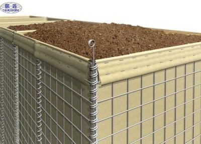 China Low Carbon Steel Wire Military Barriers Strong Anti - Scour Ability for sale