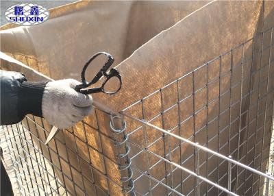 China Galvanized Collapsible Defence Barriers Sand Color Long Working Life for sale