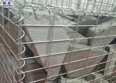 Cina Servizio dell'OEM del mestiere galvanizzato protezione di letto del canestro del gabbione della rete metallica in vendita