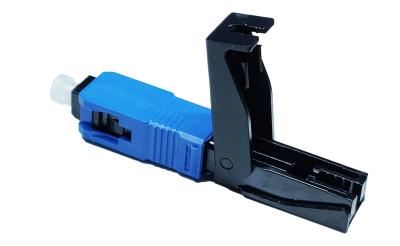 China Network Fiber Optic Fast Connector SC APC Simplex FTTH Quick Assembly for sale