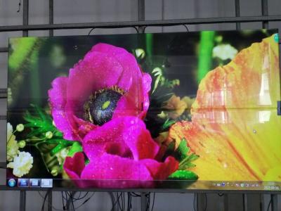 China cremalheira da solução 4k/parede video 49 moldura zero fixada na parede um toque infravermelho de 55 polegadas à venda