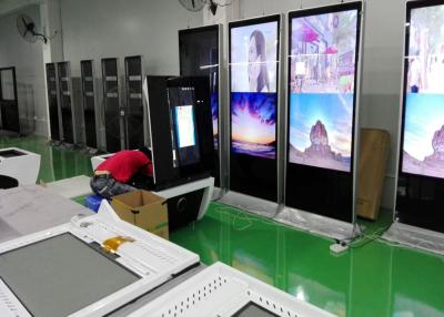 China Ósmio 43inch WiFi de Android 7,1 do suporte do assoalho do Signage do LCD Digital que anuncia o FCC à venda