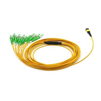 Chine La correction d'OFNR 12F MPO MTP attachent le câble de tronc d'évasion de FC RPA pour Data Center à vendre