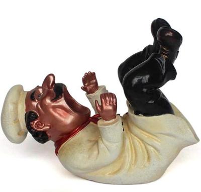 China Europe Customize Wine Rack Resin Chef Figurine for sale